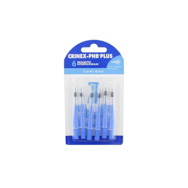 Crinex Phb Plus Conique Plus 1.3 6 Brossettes Interproximales