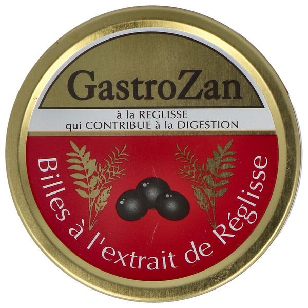 GASTROZAN Pastille aux extraits de réglisse à faible teneur en glycyrrhizine, bt 40 g