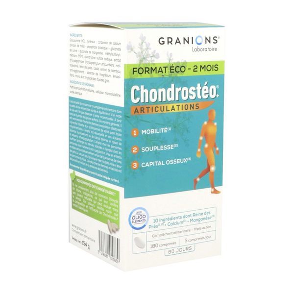 Granions Chondrostéo - 180 comprimés