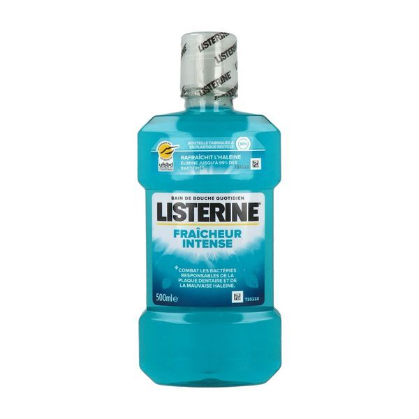Listerine Fraicheur Intense Bain De Bouche Liquide 500 Ml 1