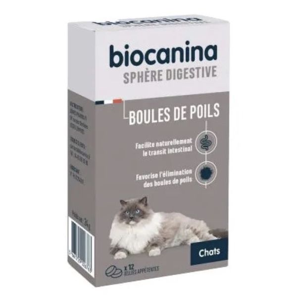 Biocanina Boule De Poils Gelee Boite 12