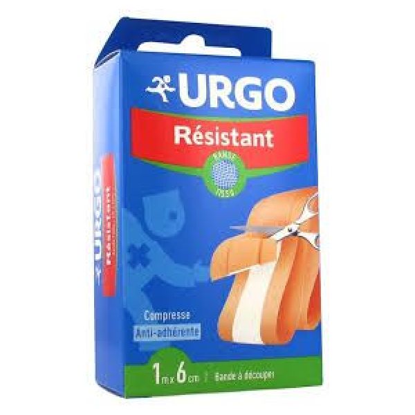 Urgo Pansement Resistant Elast - Sans Antiseptiques Bande 1M*6Cm 1