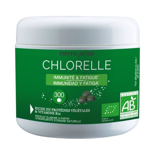 Phyto-actif Chlorelle - 300 comprimés