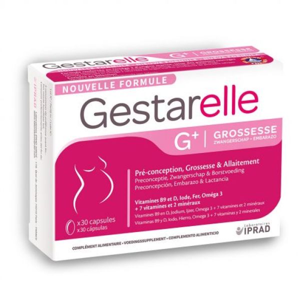 GESTARELLE GPLUS 30 CAPSULES