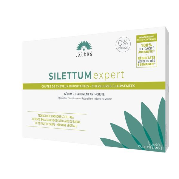 COFFRET SILETTUM EXPERT SERUM ANTI-CHUTE CREME TUBE 40 ML 3