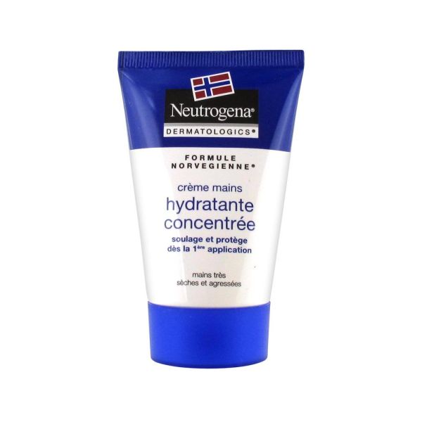 Neutrogena Concentree Pour Les Mains Parfumee Cr Conc Tb Plast 50 Ml 1