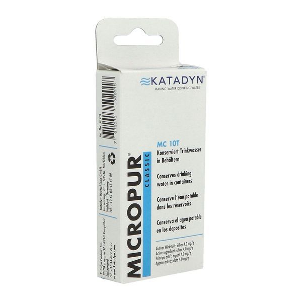 MICROPUR CLASSIC MC 10T COMPRIME Comprimé purifiant et désinfectant de l'eau, bt 40