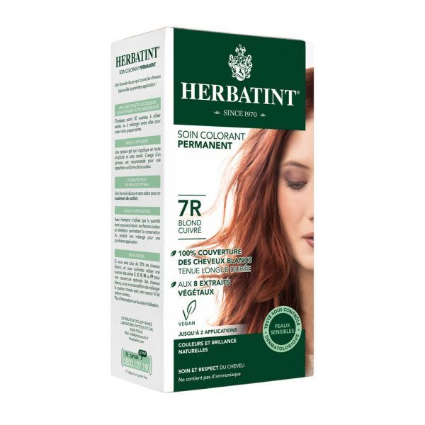 Herbatint Teinture Herbatint Blond cuivré - 7R
