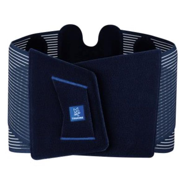 LOMBAFIRST Ceinture de soutien lombaire, hauteur 26 cm, coloris bleu, taille 1, unité