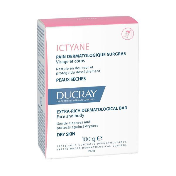 Ducray Ictyane Pain Dermatologique Surgras 100 G 1