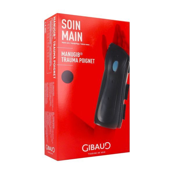 MANUGIB TRAUMA POIGNET Orthèse de poignet d'immobilisation, rigide, droit, taille 0, unité