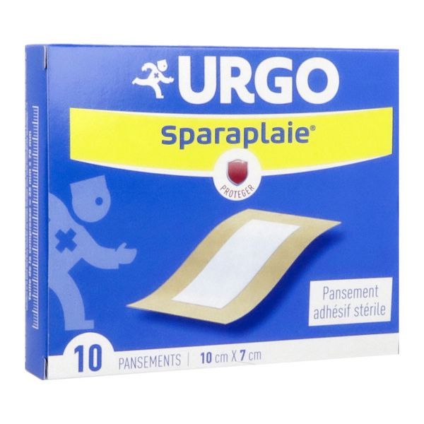 SPARAPLAIE Pansement adhésif aéré, prédécoupé, stérile, bt 10