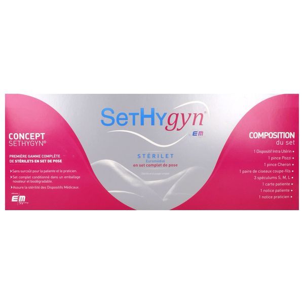 Euromedial Novaplus T380 Ag Kit De Pose Sterilet Normal 1