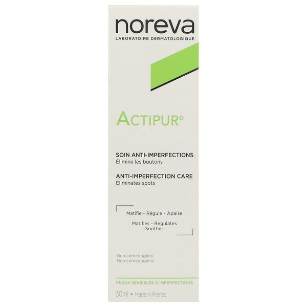 Actipur Cr Traitante Matifiante Anti-Imperfection Creme Tube 30 Ml 1