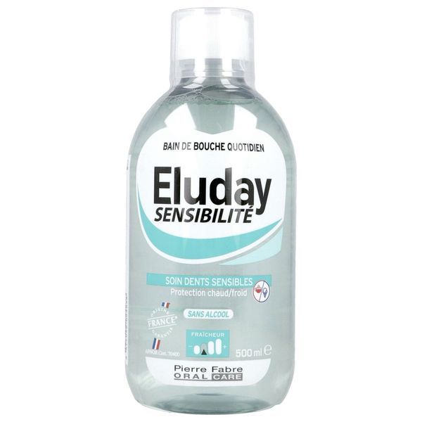 Eluday Bain De Bouche Sensibilite Liquide Flacon 500 Ml 1