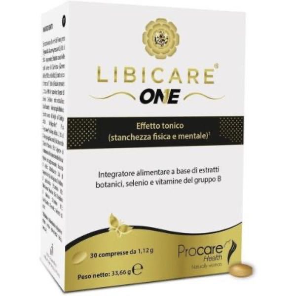LIBICARE ONE Comprimé, complément alimentaire à base de plantes, sélénium et de vitamines B, Bte 30