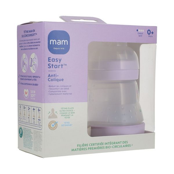 MAM BIB AC - COLORIS 2 BIBERON 160 ML 2