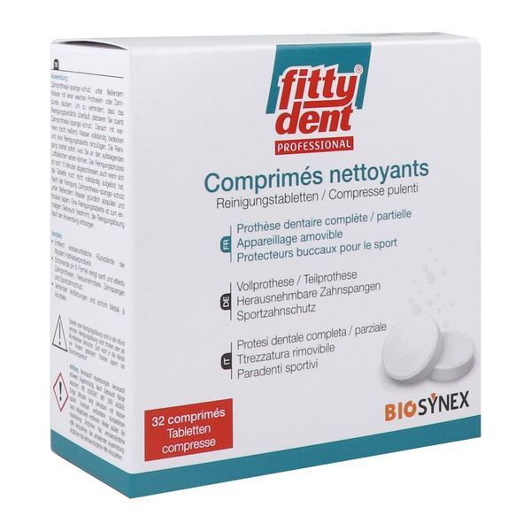 Fittydent Comprimes Nettoyants