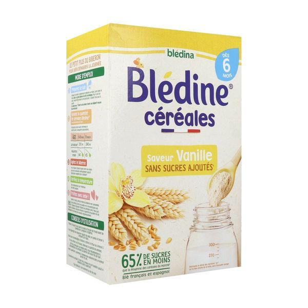 Bledina Bledine Saveur Vanille Aliment 400 G 6 Mois 1