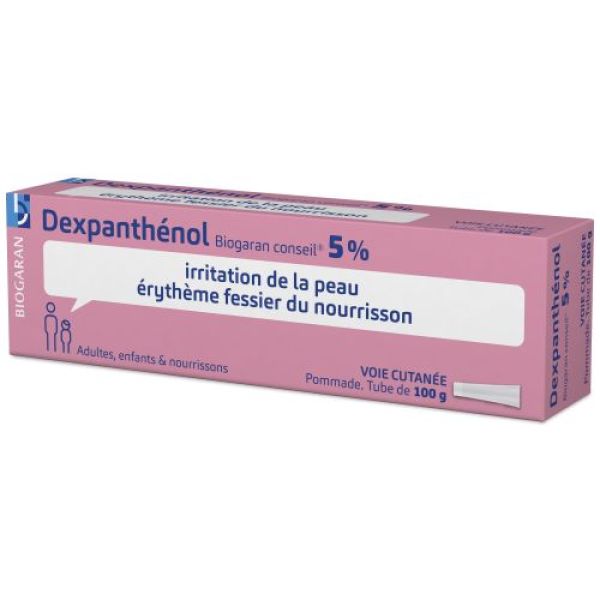 DEXPANTHENOL BIOGARAN CONSEIL 5 % pommade 1 tube(s) aluminium de 100 g