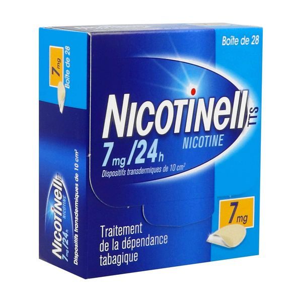 Nicotinell Tts 7 Mg/24 H (17,5 Mg/10 Cm ) (Nicotine) Dispositif Transdermique De 10 Cmen Sachet B/28
