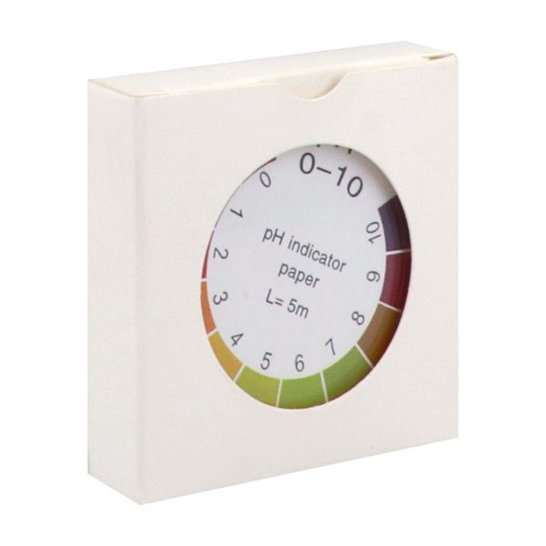 COOPER PAPIER PH Papier réactif, test de recherche du pH de 0 à 10, rouleau dévidoir