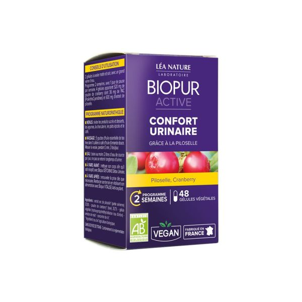 Biopur Active Confort Urinaire 48 Gélules Végétales