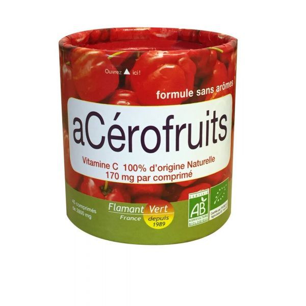 Acérofruits BIO - Boîte 45 comprimés