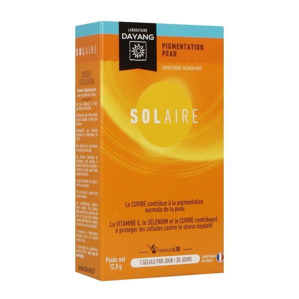 Dayang Solaire - 30 gélules
