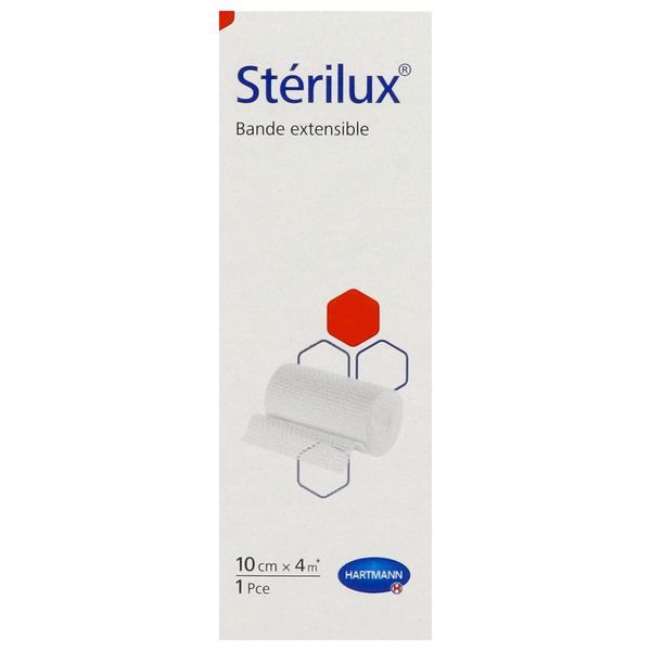 Band extensibl STERILUX 10cmx4m -