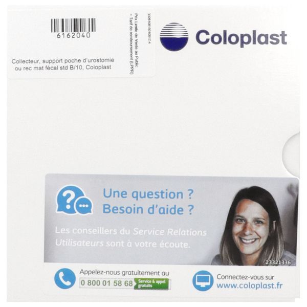 SENSURA CLICK SUPPORT STANDARD XPRO Support porte-poche souple, système 2 pièces, diamètre de l'anneau 40 mm (ref. 100150), bt 10