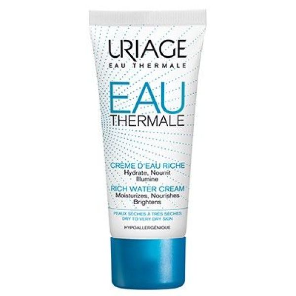 Eau Thermal D'Uriage Creme D'Eau Riche Tube 40 Ml 1