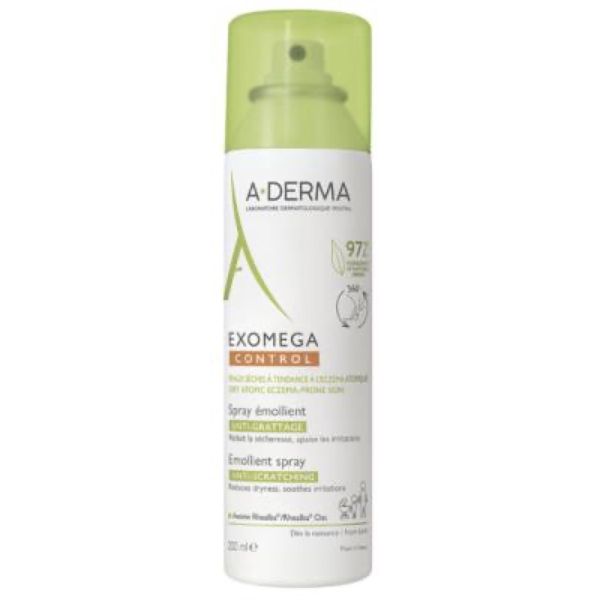 EXOMEGA CONTROL SPRAY EMOLLIENT ANTI-GRATTAGE LIQUIDE FLACON 200 ML 1