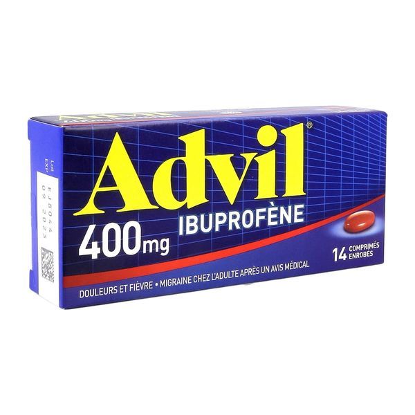 ADVIL 400 mg comprimé enrobé B/14