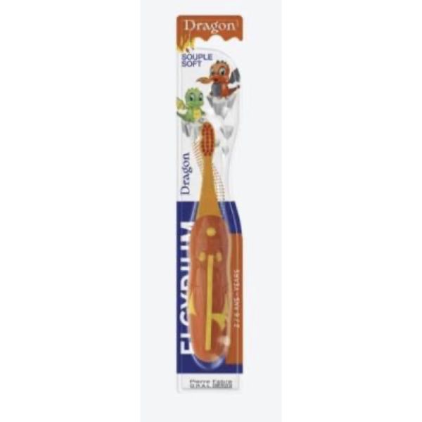 Elgydium Brosse A Dents Kids Dragon - Pf 274162 Bros Dent Boite 50 Ml 1