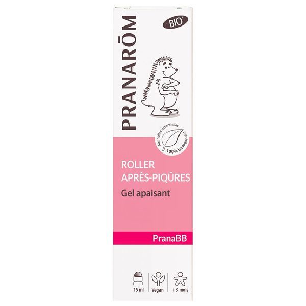 Pranarom PranaBB - Gel apaisant piqûres BIO - roller 15 ml