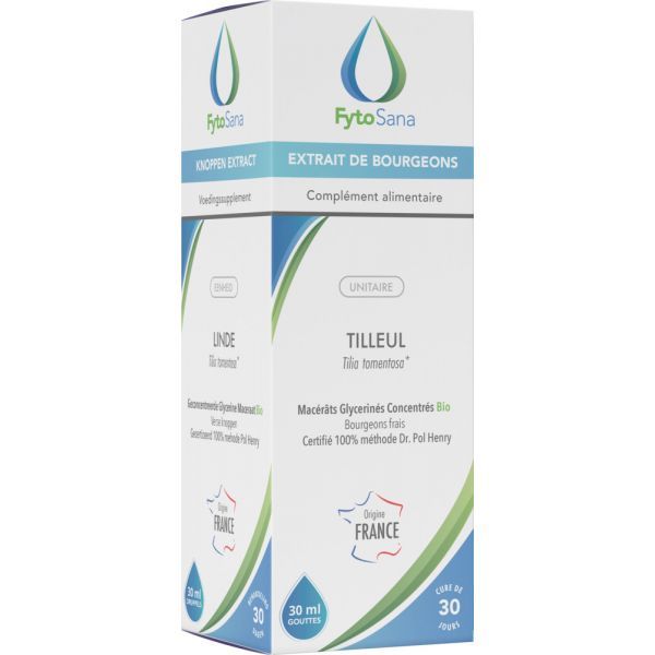 Fytosana Tilleul (Tilia tomentosa) BIO - 30 ml