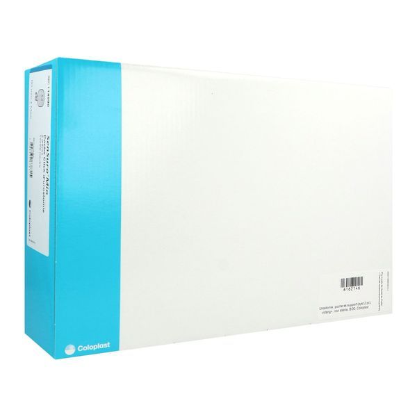 SENSURA MIO CLICK URO POCHE MAXI Poche vidangeable, système 2 pièces, prédécoupée, textile neutre opaque, diamètre 60 mm (ref. 114990), bt 30