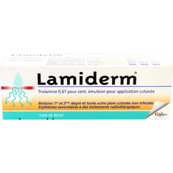 Lamiderm 0,67 Pour Cent Emulsion Pour Application Cutanee B/80