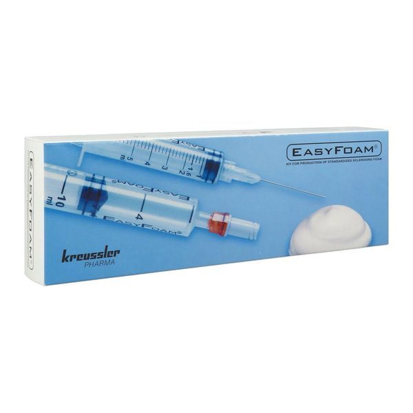 Easyfoam Kit Seringue Luer Lock5Ml+10Ml+1 Aiguille Hypodermique 21G 1/2 3