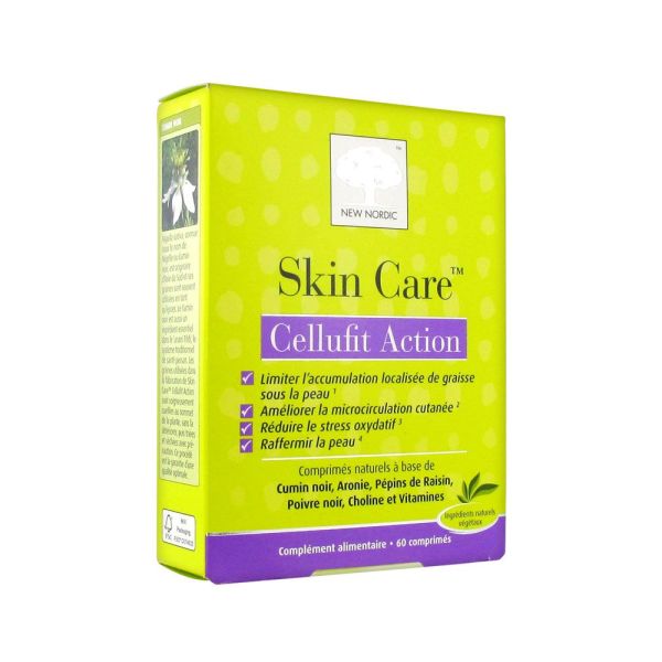 New Nordic Skin Care Cellufit Action 60 Comprimés