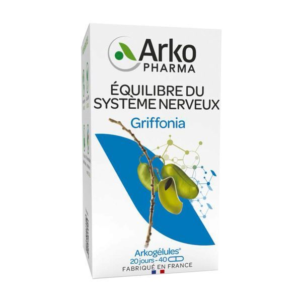 Arkogelules Griffonia 40 Gelules