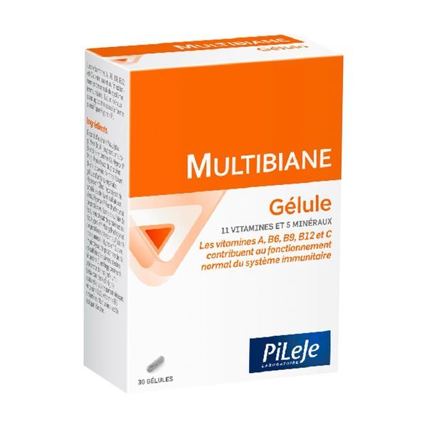 Pilège Multibiane Vitalité - 30 gélules 30 gélules