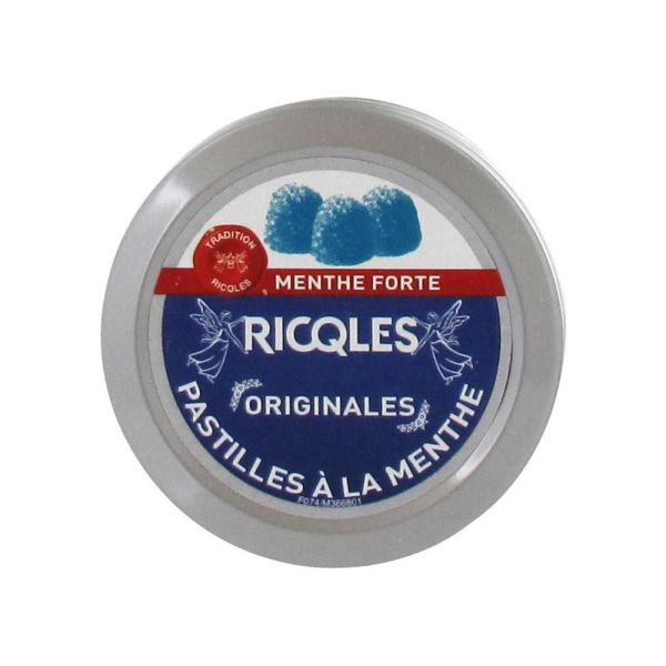 Ricqlès Pastilles à la Menthe Originales 50 g