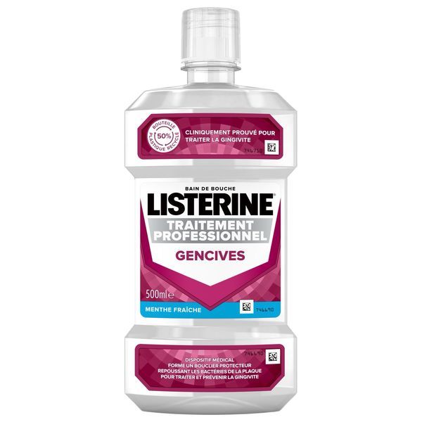 Listerine Trait Prof Gen 500Ml
