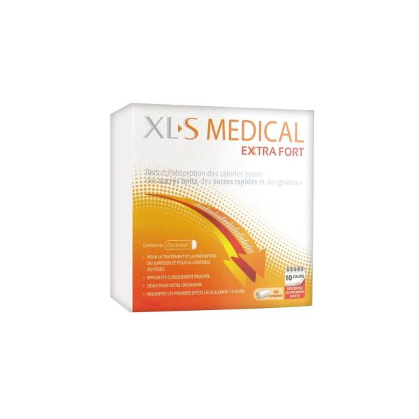 XL-S MEDICAL EXTRA FORT 40 COMPRIMES