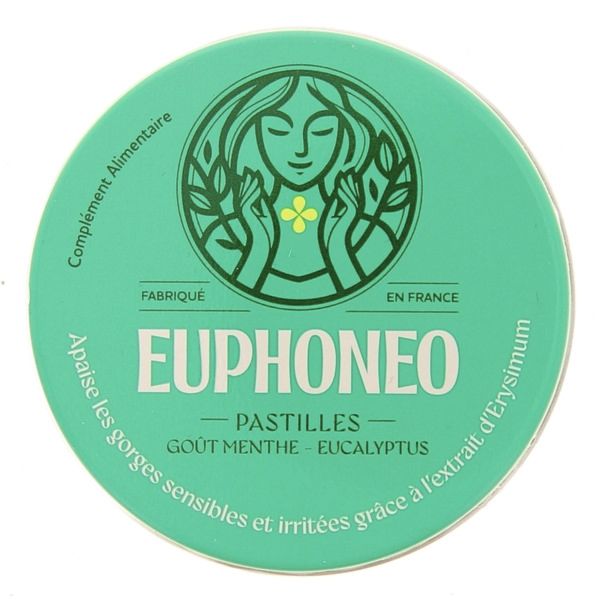 Euphone Euphoneo Pastille Menthe Eucalyptus Boite 50