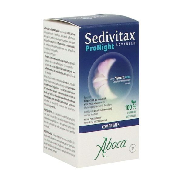 SEDIVITAX PRONIGHT ADVANCED COMPRIME BOITE 27