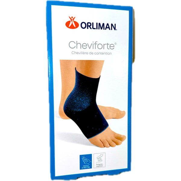 CHEVIFORTE ORLIMAN Chevillère de contention, bilatérale, taille 4 (ref. CP0229BI4), unité