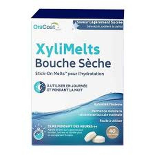 XYLIMELTS SANS MENTHE - COMPRIME ADHESIF BOITE 40